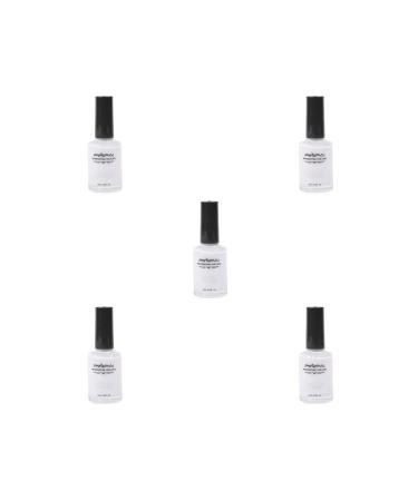 5 set of Nail Polish Glue Peel Off Liquid Nail Art Tape Latex Tape Finger Skin Protected Liquid Nail Care Tool White 15ml 5 set of (White 15ml)