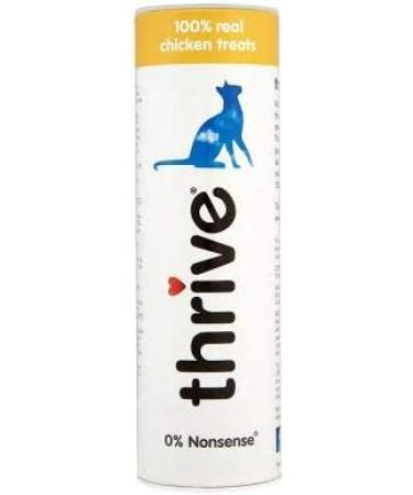 thrive 100% Real Cat Treats - Pack of 3 (Tuna and Chicken and White Fish) and free toy ball - Buy Online on SooperMarket.com