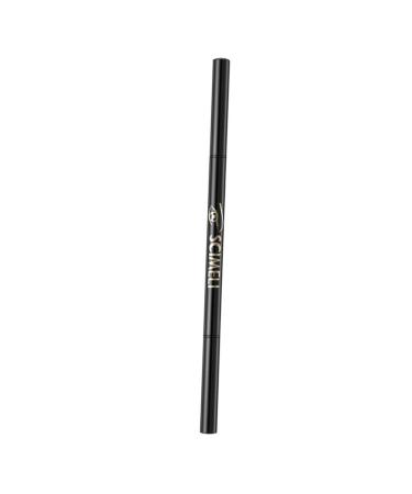 BELLIFFY 2 1 Eyebrow Makeup Tools Eyebrow Waterproof Natural Eyebrow Pen Automatic Rotating Pencil Brow Liner 1 count (Pack of 1) Brown