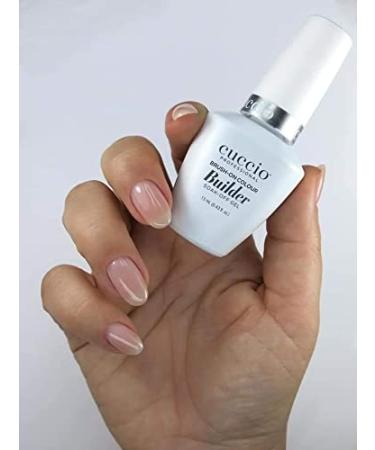 Cuccio Pro Brush-On Colour Builder Gel - Camouflage & Correct Uneven Nail Beds - Lightweight UV/LED Formula - Cashmere Sweater Shade - 0.43 oz - Buy Online on SooperMarket.com
