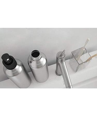 Xumin 3-Pack 30ml Fine Spray Bottles - Silver Aluminum Toner & Makeup Atomizers with Nozzle & Lid | High-Quality Travel & Cosmetics Holder - Buy Online on SooperMarket.com