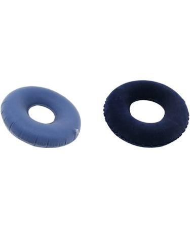 Fupeen Inflatable Pile Ring Pad Donut Pillow Vinyl Rubber Seat Acne-Black - Buy Online on SooperMarket.com