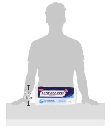 Farmacotone Absorbent Cotton for Medical Use - 200g Pack | International Shipping Available - Buy Online on SooperMarket.com