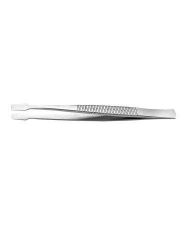 Tweezers straight/flat 105 mm tweezers and replacement tips 1 piece | 127.SA