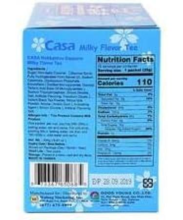 CASA MILKY FLAVOUR TEA HOKKAIDOU (15bags 25g) - Buy Online on SooperMarket.com