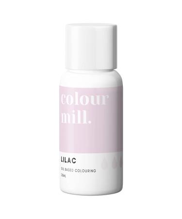 Colour Mill Edible Food Paint Colouring Liquid Cake Cookie Dye for Baking Icing Sugarpaste Fondant (20ml) Lilac