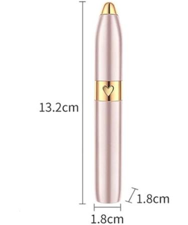 USB Rechargeable Eyebrow Trimmer & Pencil Hair Remover - Precision Shaper for Facial & Labial Grooming - Buy Online on SooperMarket.com