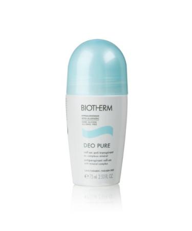 Deo Pure Antiperspirant Roll-On by Biotherm, 2.53 Ounce
