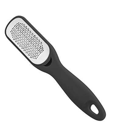 Barabesty Pedicure Rasp Foot File Callus Remover for Hard and Chapped Cornsstainless Steel Scrubber Cleaner File(Black)