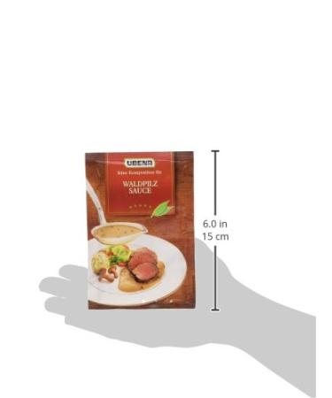 Ubena Forest Mushroom Sauce (1 x 25g) - Gourmet Flavor for International Shipping | Buy Online - Buy Online on SooperMarket.com