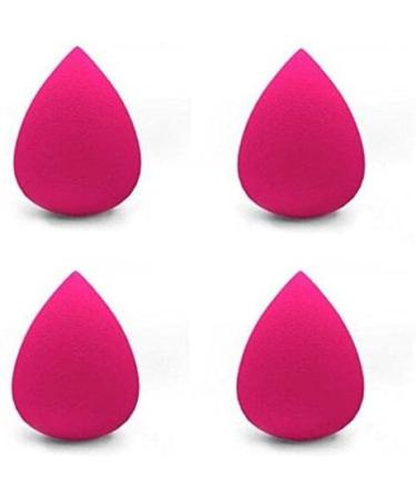 U-K Makeup Sponges Beauty Foundation Blending Sponge Drop Makeup Blender Cosmetics Sponge Makeup Applicator Face Sponge Rose Red 1 Pcs - Buy Online on SooperMarket.com