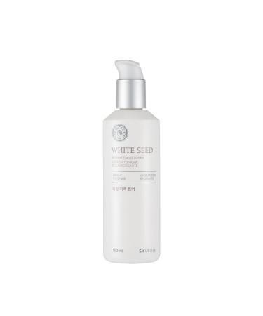 The Face Shop Whiteseed Brightening toner | Long-Lasting Moisture Skin Brightening & Healthy | Botanical Skincare Moisturizer Skin Texture & Clarity Improvement Dullness Reducing 5.4 Fl Oz
