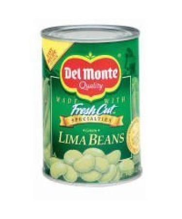 Del Monte Green Lima Beans, 15.25oz Can