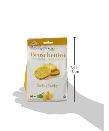 Asturi Bruschettini Garlic and Parsley Crackers - 4.23 Ounce - Buy Online on SooperMarket.com