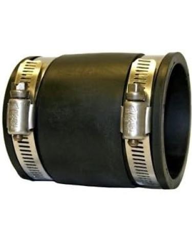 Swell Rubber Straight Connector | Pond Pipework Fitting (3 inch)