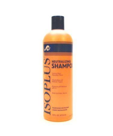 Isoplus Neutralizing Shampoo 16 fl oz. Removes residue ph level leaves hair clean hair relaxers neutralizes conditioner hair conditioner ph balance