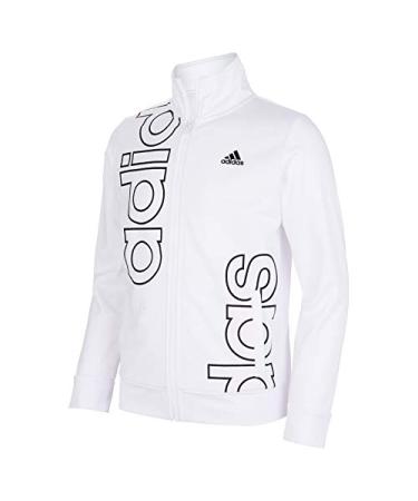 adidas Girls' Large White Off-edge