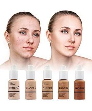 Phoera Full Coverage Foundation 30ml - Soft Matte, Oil Control Concealer for Long-Lasting Flawless Finish (105 SAND) - Buy Online on SooperMarket.com