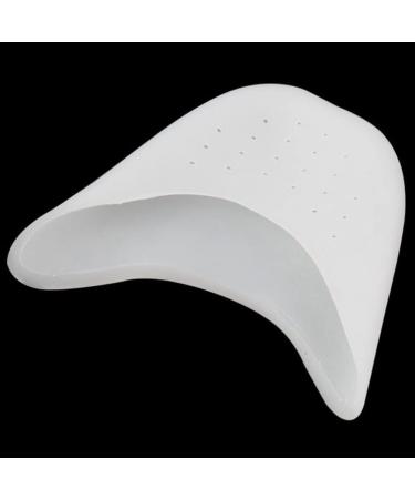 FOMIYES Silicone Pointed Dance Shoe Pads - High Heel Toe Protectors for Women - 1 Pair (White) - Buy Online on SooperMarket.com