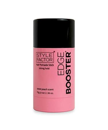 Style Factor Edge Booster Hair Pomade Stick Strong Hold 2.36 oz (SWEET PEACH)