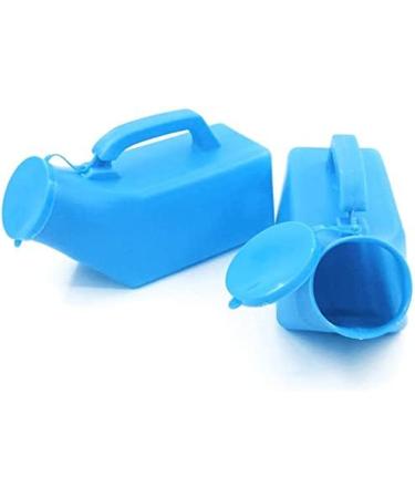 Pee Bottles Urinal Toilet Bottle Home Urinal Potty Plastic Mens Bedpan Bottle Male Portable Travel Pee Bottles Thick Firm Urine Bottle with Lid - 1L Nice - Buy Online on SooperMarket.com