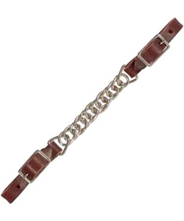 Circle Y Flat Chain Curb Strap Heavy Oil 3.5" - Buy Online on SooperMarket.com