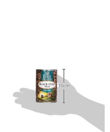 Eden Organic Black Eyed Peas  15 oz Can  No Salt  Non-GMO  Gluten Free  Vegan  Kosher  U.S. Grown  Heat and Serve  No Preservative  Macrobiotic - Buy Online on SooperMarket.com