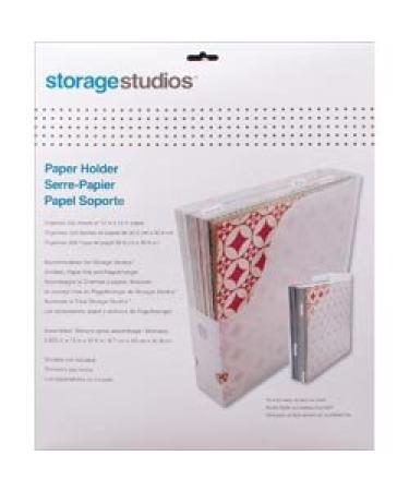Advantus Crafts (2-Pack) Storage Studios Paper Holder 12.5 inch x 13 inch x 2.625 inch CH92600