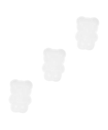 STOBOK 3 Pcs Silicone Mold Gummy Bear Molds Silicone DIY Mold Epoxy Crystals Decor Crystal Decor Silicone Gummy Molds Jewelry Pendant Casting Molds Resin Moulds Crafts Silica Gel Big Nose As Shownx3pcs 8X5.4CMx3pcs