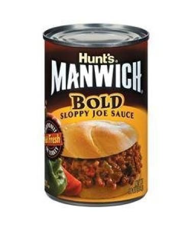 MANWICH (Bold) Sloppy Joe Sauce 16oz 3pack by Hunt's