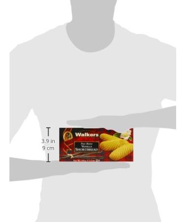 Walkers Shortbread Vanilla Cookies 5.3oz Box - Pack of 4 | Delicious Vanilla Flavor - Buy Online on SooperMarket.com
