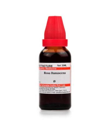 Willmar Schwabe India Rosa Damascena 1X (Q) (30ml) for Ear Complaints Raised Body Temperature / Free UJALA Eye Drops