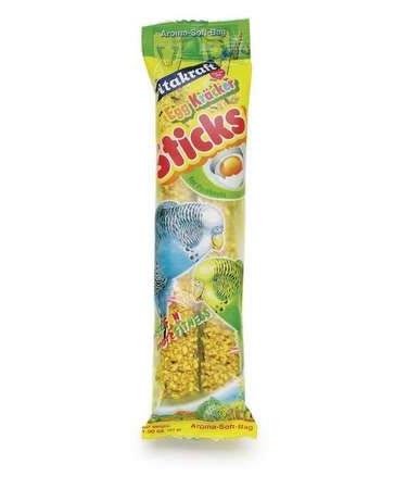 2 Budgie Egg Sticks Treat 60g - Vitakraft (TP)(VITBES)