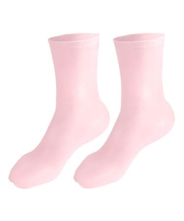 Fomiyes 1 pair of moisturizing socks beach socks wellness day happy feet socks foot socks for heel socks spa socks cracked worktops men and women sieve elasticity 20x10 cm