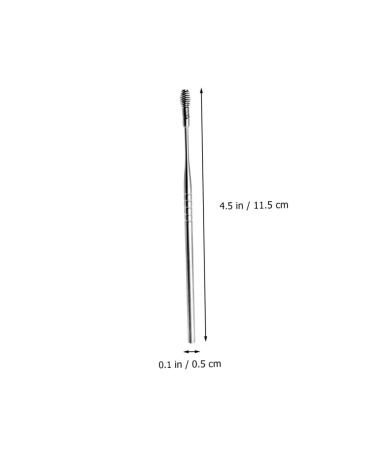 6pcs Stainless Steel Spring Earwax Cleaner Tool Set - Ear Pick, Earwax Catcher, Digger, Spiral Remover, Scoop - Buy Online on SooperMarket.com