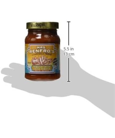 Mrs. Renfro's Tequila Salsa Salsa for Dips Appetizers and Entrees Gluten Free 473ml (Pack of 6) - Buy Online on SooperMarket.com