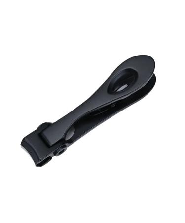 Nail Clippers Professional Nail Clippers Stainless Steel Nail Clippers Manicure Clippers Toenail Clippers (Color : Black-S)