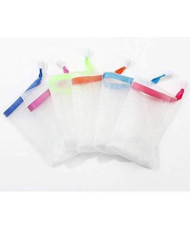 40 Pack Magnoloran Double Layer Exfoliating Mesh Soap Saver Pouch for Body & Facial Cleaning - Buy Online on SooperMarket.com