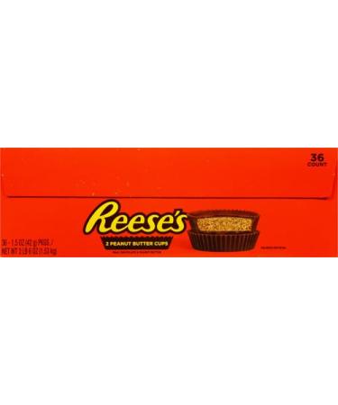 Buy Reese's Peanut Butter Cups - 1.5 oz (36 Pack) | International Shipping Available - Buy Online on SooperMarket.com