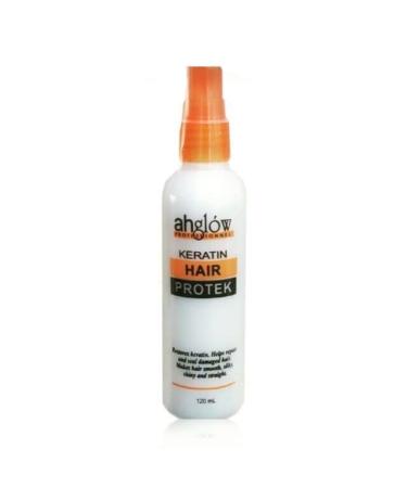 PROTEK Hair Treatment Spray with Keratin Restores Keratin to improve overall strength protect nourish revitalize repair and seal damaged hair. Maintain silky and shiny look. 120ml