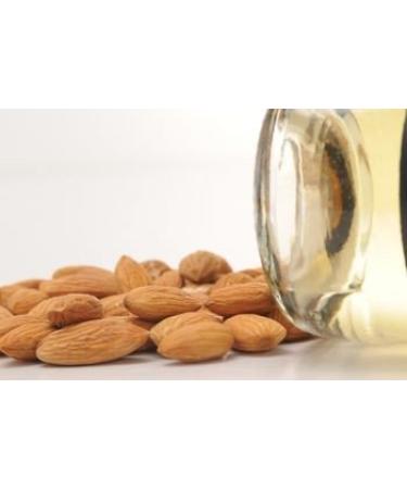100% Pure Organic Unrefined Sweet Almond Oil from Italy - Cold Pressed, Hexane Free - 16oz Glass Bottle with Pump | For Hair, Skin, Nails - Carrier Oil - Buy Online on SooperMarket.com
