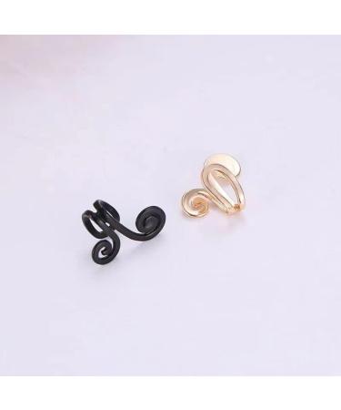 4 Pairs Reetuzz Acupuncture Earring Acupressure Slimming Earrings Non Piercing Acupressure Earrings Acupressure Earrings for Weight Loss Women Ear Clips for Acupressure (D) - Buy Online on SooperMarket.com