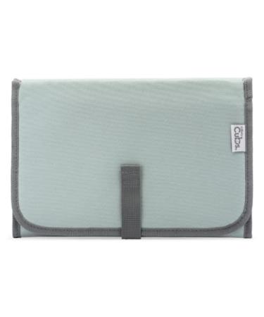 Baby Changing Mat Newborn Essentials Portable Travel Pad Station Baby Changing Unit Nappy Baby Wipes Creams Toilet Roll Pillow Bag Gifts for Mum and Dad by Comfy Cubs (Earth Green Compact) Compact Earth Green