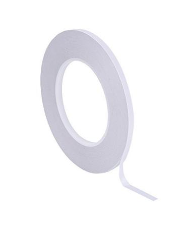 Leinuosen Double Sided Adhesive Tape (55 Yards) for Gifts, Photos, Documents, Wallpaper, Scrapbooking, Crafts, Ribbon, Cards and Boxes (1/4 Inch) 1/ 4 Inch