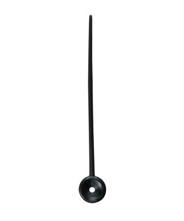 Comair 3150036 Plastic plug 100 pcs bag 7.3 cm black Black 7.3 cm