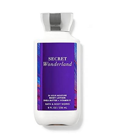 Bath and Body Works Secret Wonderland Body Lotion 8 Ounce New Packaging Purple Label