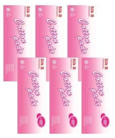 Premium Cotton Rounds for Face (7 Packs of 100 each Total 700) Makeup Remover Pads Hypoallergenic Lint-Free 100% Pure Natural Cotton