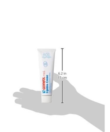 Gehwol Med Intensive Care Lipidro Cream for Dry Feet - Prevent Calluses & Moisturize | 75 ml - International Shipping Available - Buy Online on SooperMarket.com
