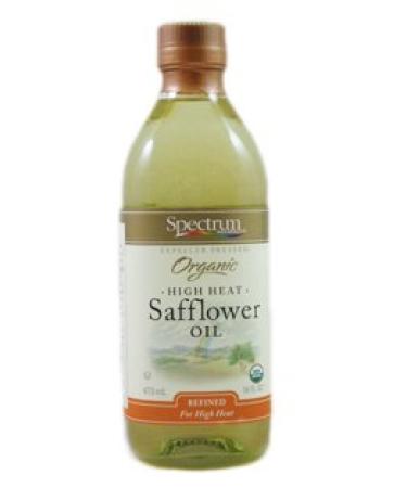 Spectrum Naturals Expeller Pressed Organic High Heat Safflower Oil (2 X 16 Fl Oz)
