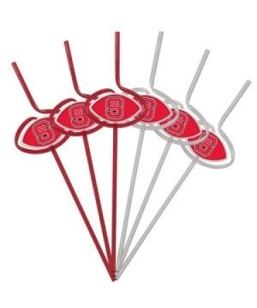 Pangea Brands North Carolina State Wolfpack Team Sipper Straws